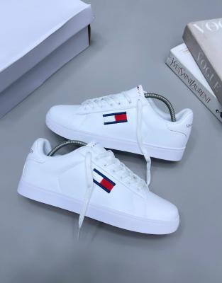 tommy hilfiger white loafers